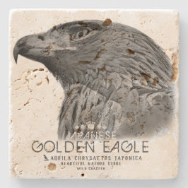 Japanese Golden Eagle Steinuntersetzer
