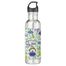 Japanese Green Teapot Design Edelstahlflasche
