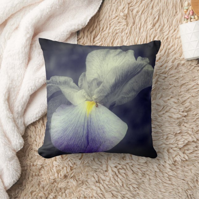Japanese Iris Flower Kissen (Decke)