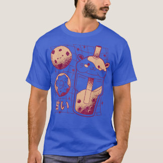 Japanese Kawaii Boba Tea Guinea Pig Donut Cookie G T-Shirt
