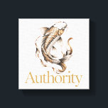 Japanese Koi Symbol of Authority and Leadership Leinwanddruck<br><div class="desc">True authority is not loud — it is calm, grounded, and deeply rooted in purpose. Inspired by the symbolism of the Japanese koi fish, this design represents mastery over challenges and the quiet confidence that comes from perseverance. In Eastern philosophy, koi embody strength, resilience, and the courage to rise above...</div>