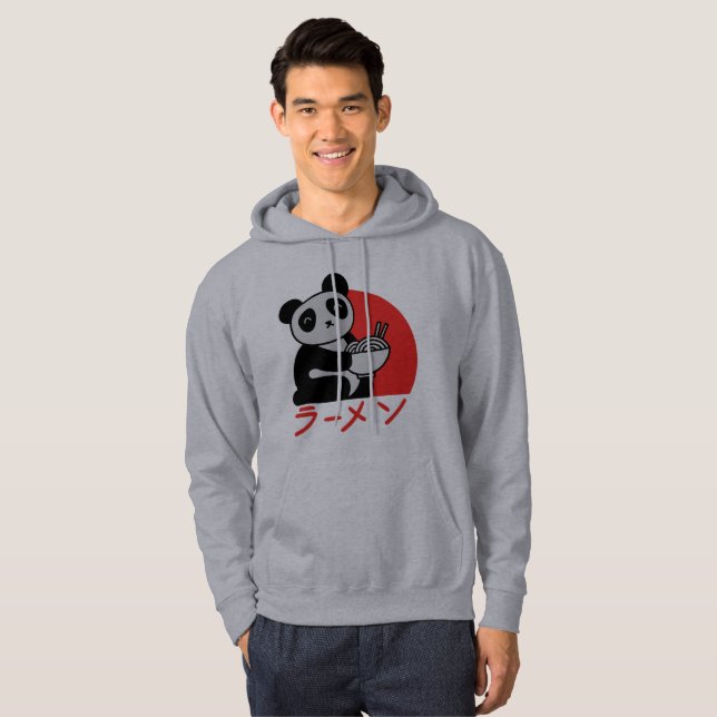 Japanese Panda Hoodie (Vorne ganz)