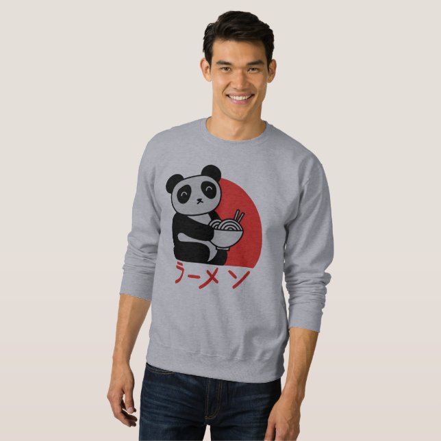Japanese Panda Sweatshirt (Vorne ganz)