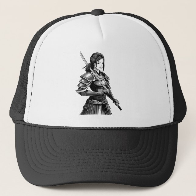 Japanese samurai warrior - woman truckerkappe (Vorderseite)