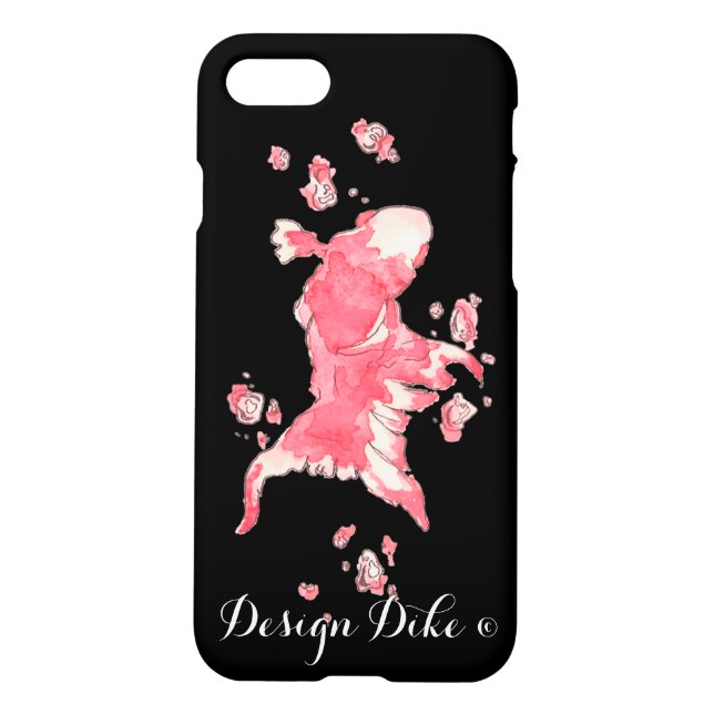Japanese style iPhone case Hülle (Rückseite)