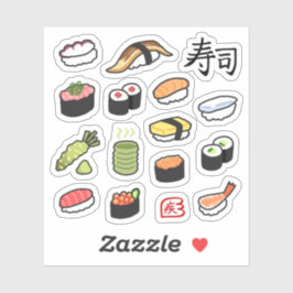 Japanese Sushi 🍣  Aufkleber