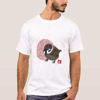 Japanese Tree Sparrow(和雀) T-Shirt