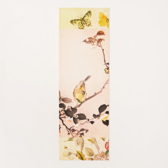 JAPANESE WOODBLOCK Mat Yogamatte (Vorderseite)