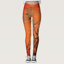 JAPANESISCHE BIRD Leggings