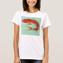 JAPANESISCHER FISH T - Shirt PLUS GRÖSSE YOGA WEAR