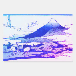 JAPANESISCHES BERGDRUCKEN-Set Geschenkpapier Set