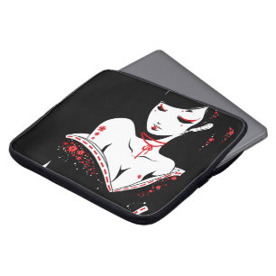 _japanesque_red laptopschutzhülle