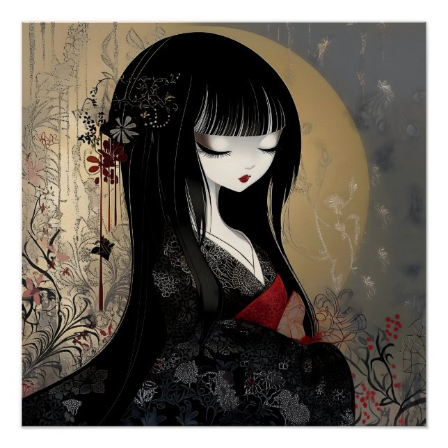 Japanisch Anime Queen Poster (Vorderseite)