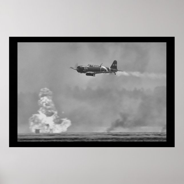 Japanisch B5N Kate Torpedo Bomber Poster (Vorne)