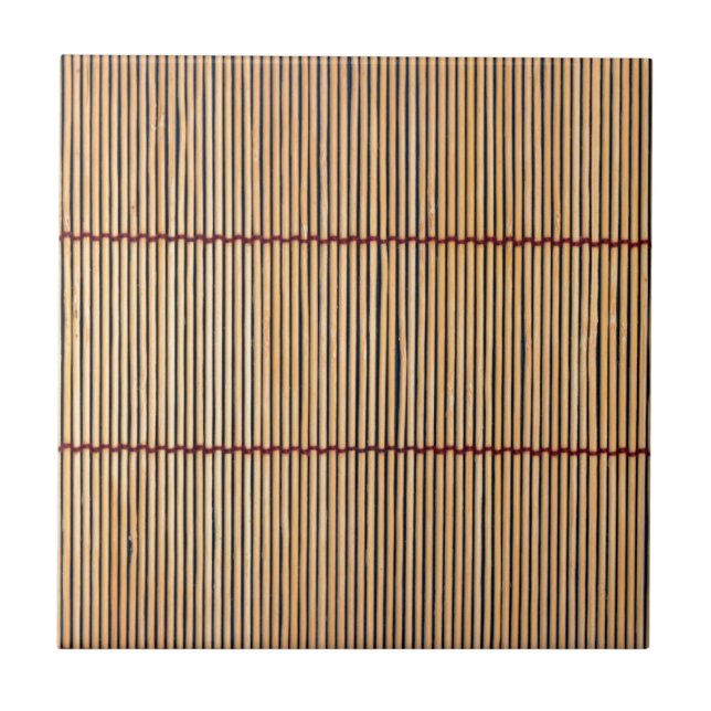 Japanisch Bamboo Mat Fliese (Vorderseite)
