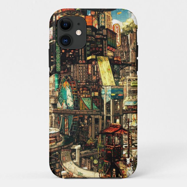 Japanisch-beeinflußter Fall Case-Mate iPhone Hülle (Rückseite)