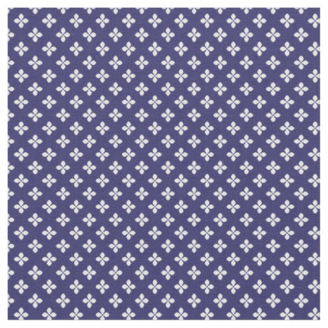 Japanisch Blue Fabric Stoff (Nahaufnahme)