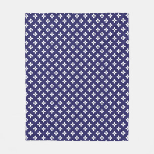 Japanisch Blue Fleece Blanket