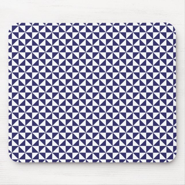 Japanisch Blue Mouse Pad Mousepad (Vorne)