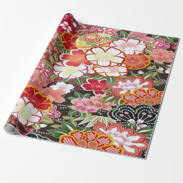 Japanisch Cherry Blossom Blumendekoupage Geschenkpapier