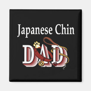 Japanisch Chin dad Magnet