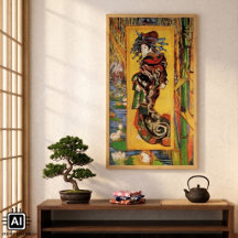 Japanisch Courtesan Oiran von Vincent van Gogh