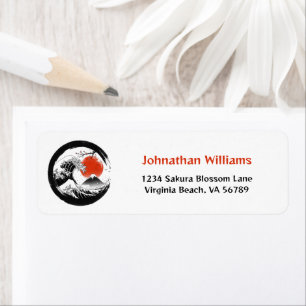 Japanisch Die Große Welle, Fuji, Sakura-Adresse