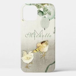 .Japanisch drucken zwei Vögel und Schmetterlingsto Case-Mate iPhone Hülle