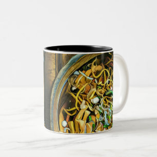 Japanisch Food Liebhaber Geschenke Zweifarbige Tasse
