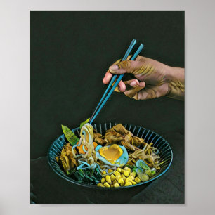 Japanisch Food Liebhaber Poster