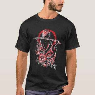 Japanisch Frau Samurai Ancient japanische Kultur O T-Shirt