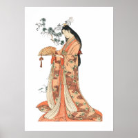 Japanisch Geisha Asian Wall Art