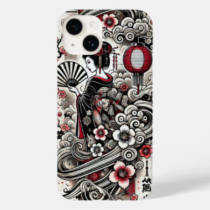 Japanisch Geisha iPhone Case - Stilvoll & langlebi