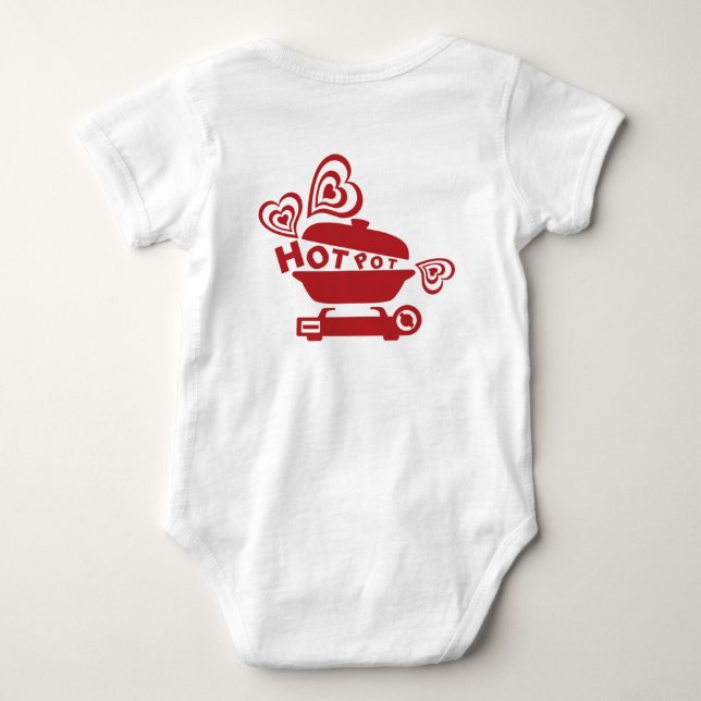 Japanisch_Hot_Pot Baby Strampler (Rückseite)