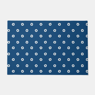 Japanisch Indigo Blue Fußmatte