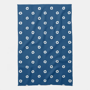 Japanisch Indigo Blue Geschirrtuch