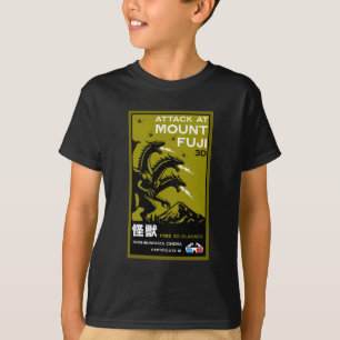 Japanisch Kaiju Art T-Shirt