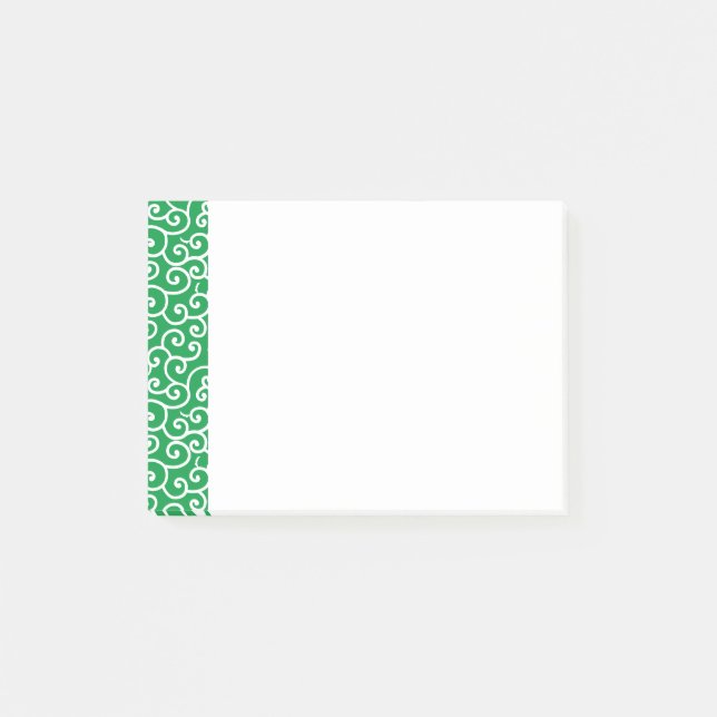 Japanisch Karakusa Pattern Post-it Klebezettel (Vorderseite)