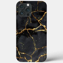 Japanisch Kintsugi Black & Gold Case-Mate iPhone Hülle