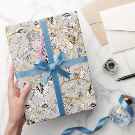 Japanisch Kintsugi. Geschenkpapier