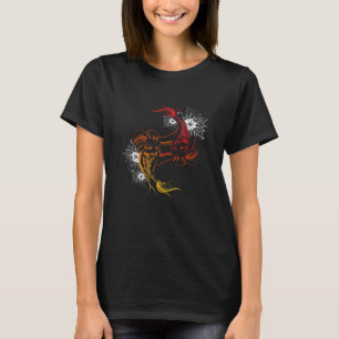Japanisch Koi Carp Yin Yang Art T-Shirt