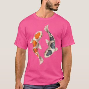 Japanisch Koi Fish Yin Yang T-Shirt