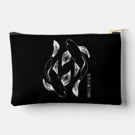 Japanisch Koi Motivierend Minimalistisch Zubehörtasche