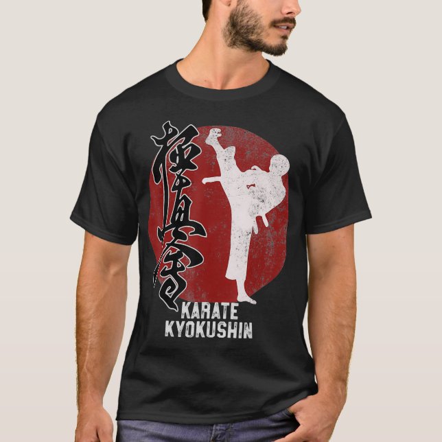 Japanisch Kyokushin Karate Martial Art Geschenk T-Shirt (Vorderseite)