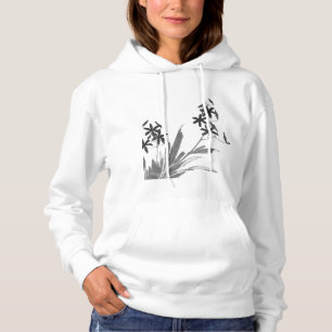 Japanisch Lilies Hoodie