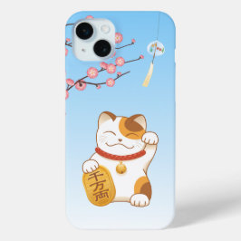Japanisch Lucky Cat, Calico Maneki Neko Case-Mate iPhone Hülle