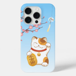 Japanisch Lucky Cat, Calico Maneki Neko Case-Mate iPhone Hülle