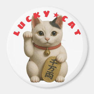 Japanisch Lucky Cat Charm Magnet