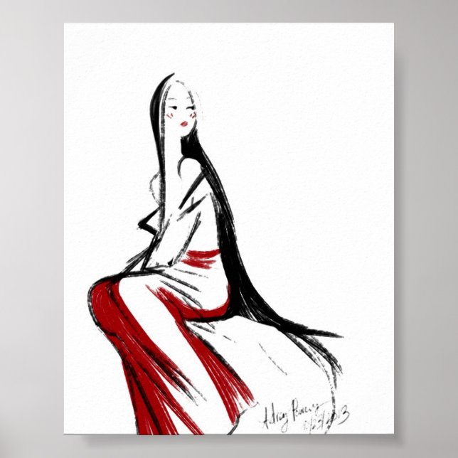 Japanisch Maiden Poster (Vorne)