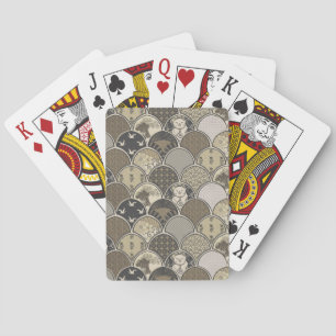 Japanisch Maneki Neko Cat Playing Cards Spielkarten